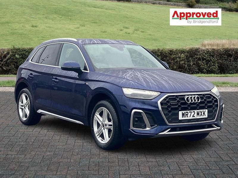 Used Audi Q5 S-Line 265 HP (194 kW) 2022 Blue SUV