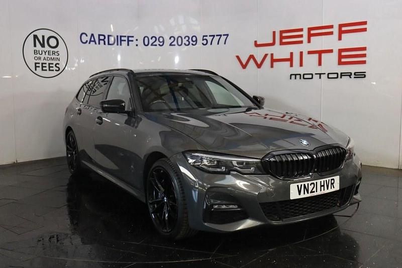 Grey Used 2021 BMW 330e M Sport Estate | £18,988 (Fair price) - Image 1/4