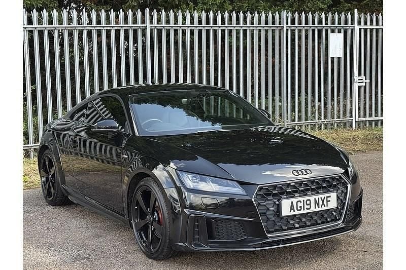 Used Audi TT S-Line 245 HP (180 kW) 2019 Black Coupe