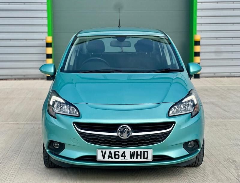 Used Vauxhall Corsa Excite 100 HP (73 kW) 2015 Green Hatchback