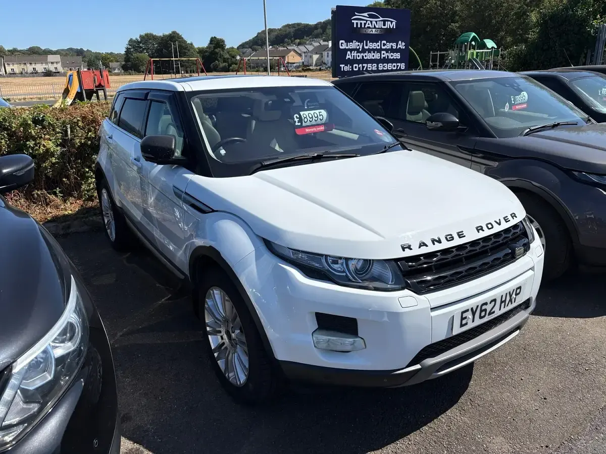 Used Land Rover Range Rover evoque Prestige 2012 White SUV