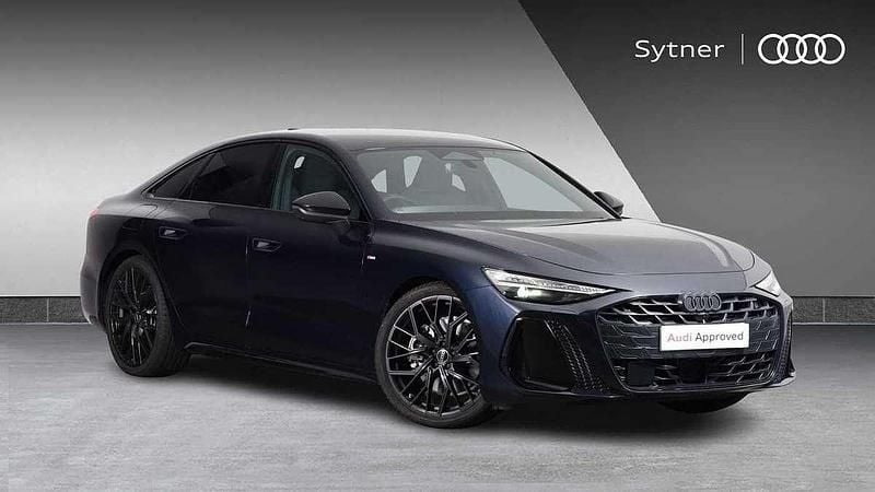 New Audi A6 S-Line 201 HP (147 kW) 2025 Blue Sedan