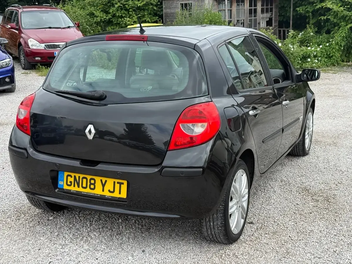 Used Renault Clio Initiale 2008 Black Hatchback