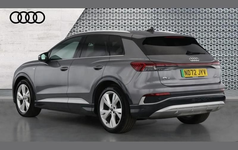 Used Audi Q4 e-tron S-Line 150 kW (204 HP) 2022 Grey SUV