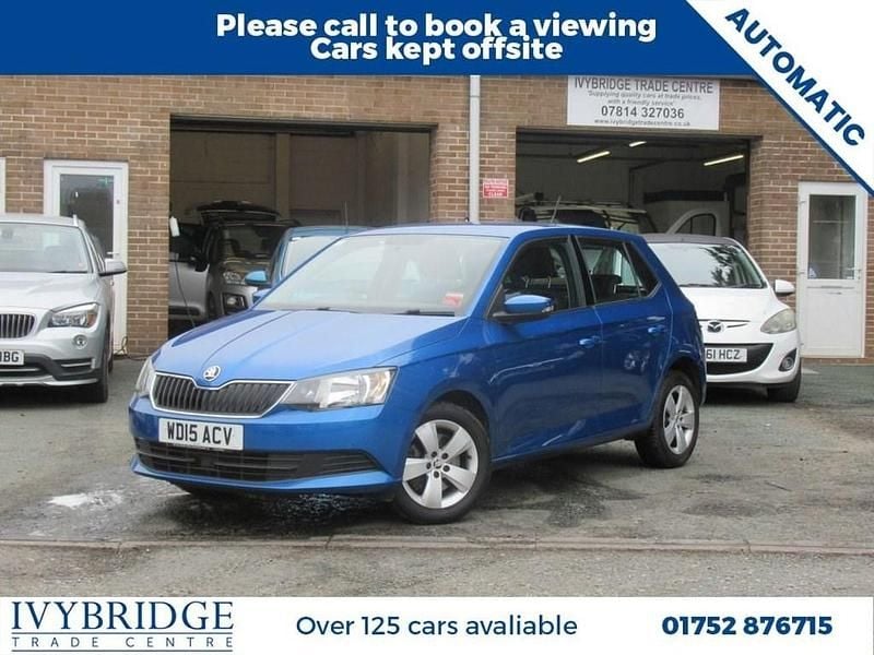 Blue Used 2015 Skoda Fabia SE Hatchback | £8,395 (Fair price) - Image 1/2