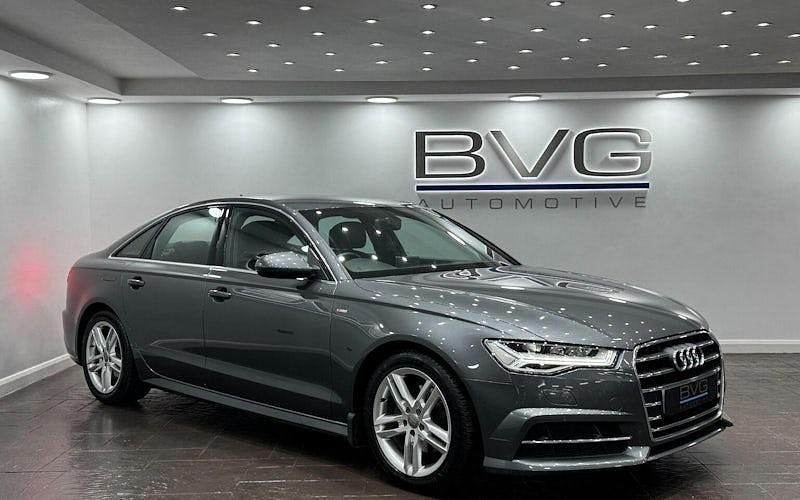 Used Audi A6 S-Line 190 HP (139 kW) 2018 Grey Sedan