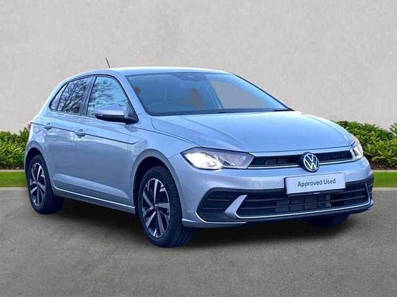 Silver New 2025 VW Polo Match Hatchback | £22,498 (A bit pricey) - Image 1/4