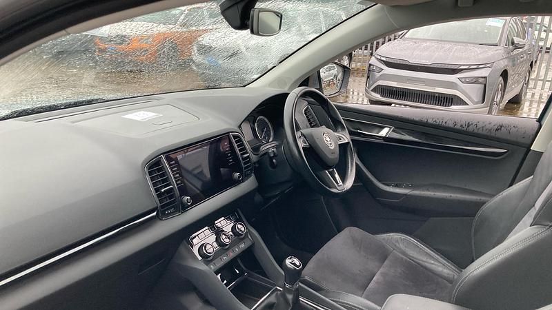 Used Skoda Karoq SE L 150 HP (110 kW) 2018 Grey SUV