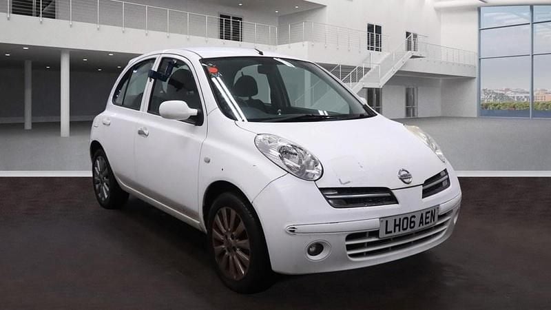White Used 2006 Nissan Micra Hatchback | £990 (Super price) - Image 1/4
