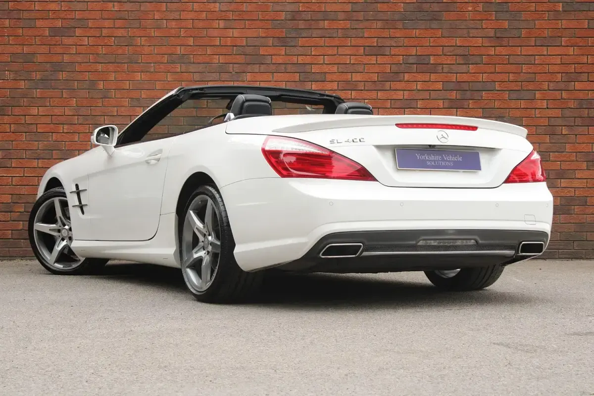 Used Mercedes SL400 AMG 333 HP (244 kW) 2015 White Cabriolet