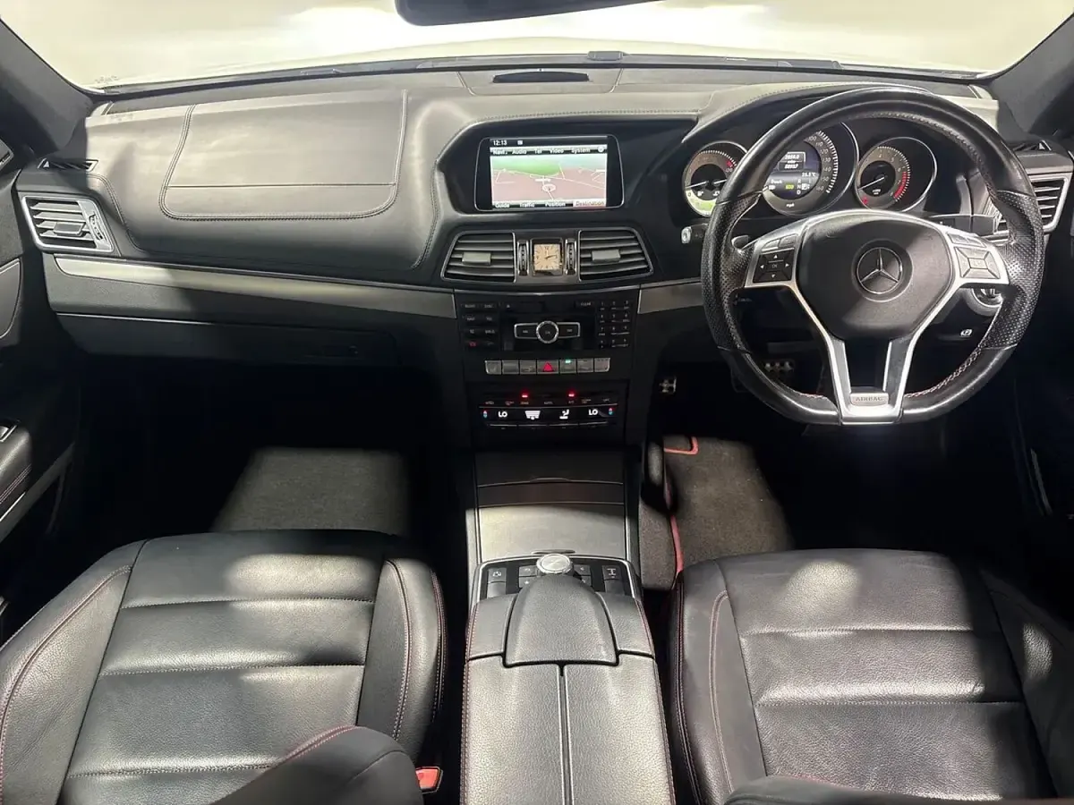 Used Mercedes E400 AMG 2013 White Coupe