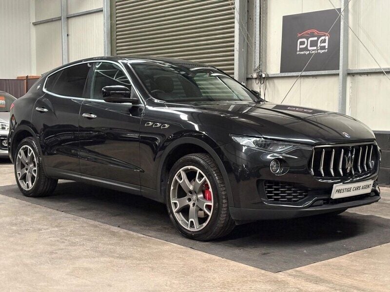 Black Used 2017 Maserati Levante SUV | £21,740 (Fair price) - Image 1/4