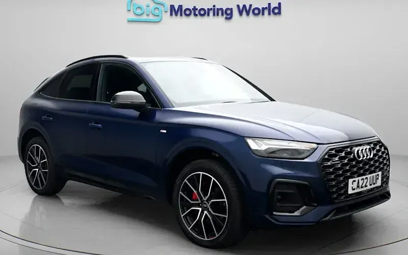 Used Audi Q5 Sportback S-Line 265 HP (194 kW) 2022 Blue SUV