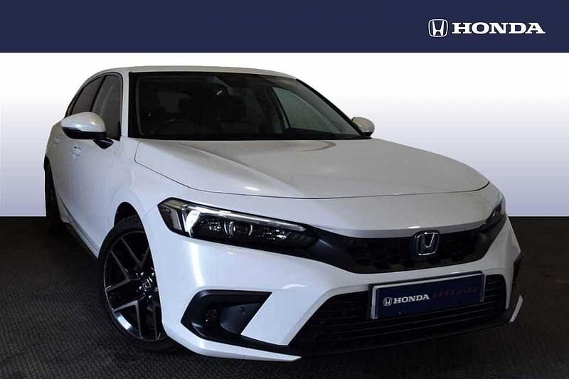 White Used 2023 Honda Civic Advance | £27,590 (Fair price) - Image 1/4