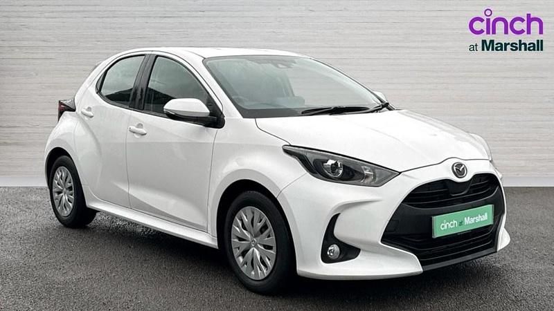 White Used 2022 Mazda 2 Hatchback | £13,803 (Fair price) - Image 1/4