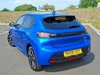 New Peugeot 208 Allure 101 HP (74 kW) 2026 Blue Hatchback