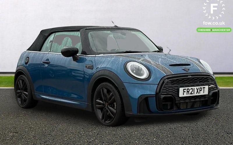 Blue Used 2021 Mini Cooper S Cabriolet Comfort Cabriolet | £18,299 (Super price) - Image 1/4