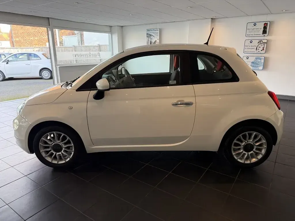 Used Fiat 500 Pop Star 69 HP (50 kW) 2016 White Hatchback