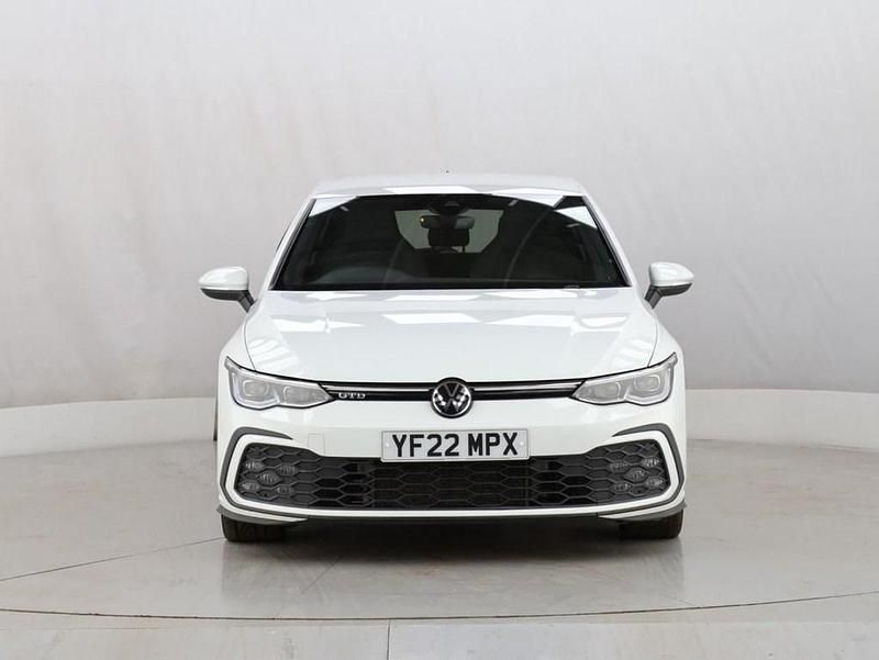 Used VW Golf VIII GTD 200 HP (147 kW) 2022 White Hatchback