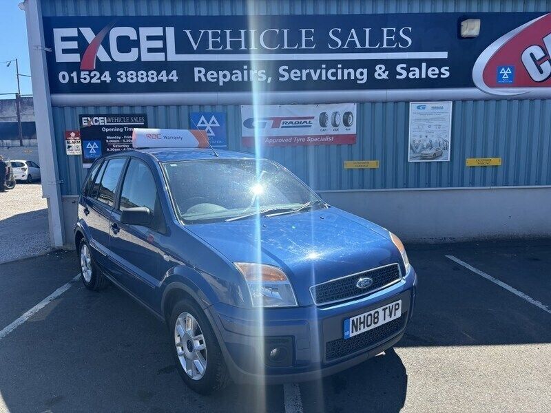 Blue Used 2008 Ford Fusion Zetec Hatchback | £1,495 (Fair price) - Image 1/4