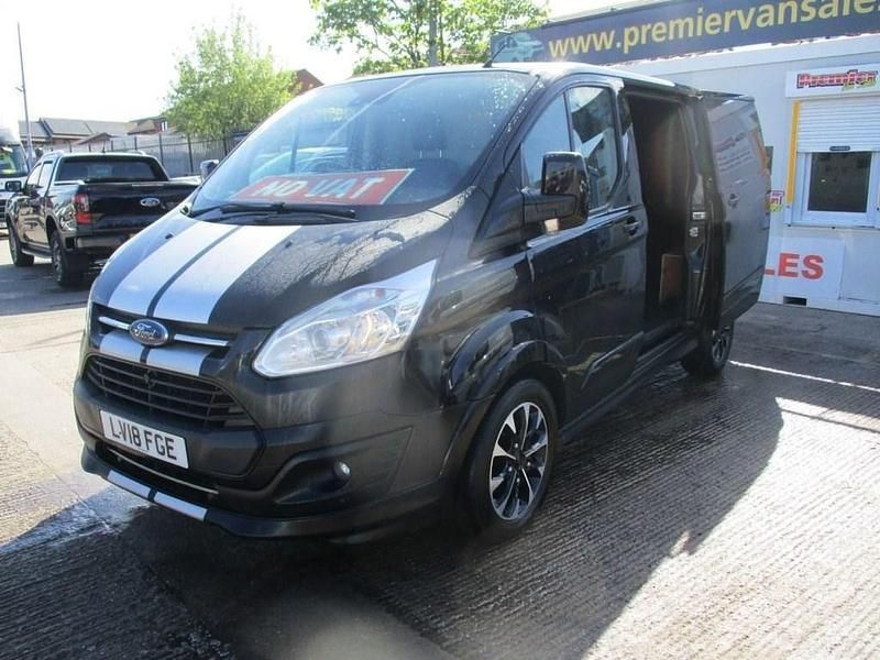 Black Used 2018 Ford Transit Custom Sport Van | £12,990 - Image 1/4