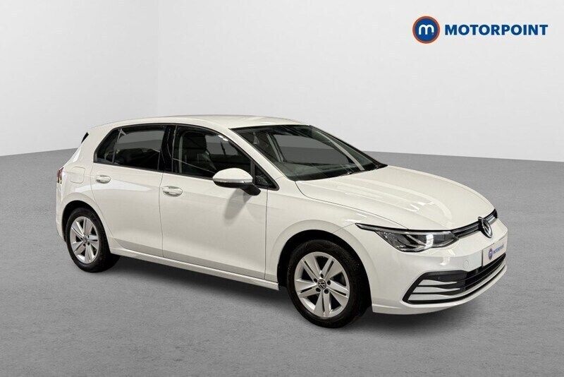 White Used 2022 VW Golf VIII Life Hatchback | £15,999 (Good price) - Image 1/4