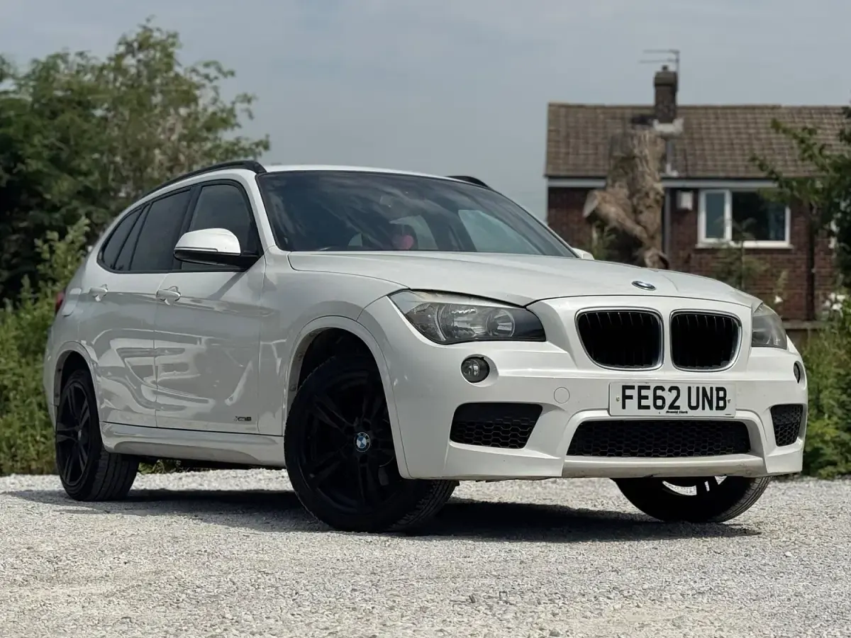 Used BMW X1 M Sport 184 HP (135 kW) 2012 White SUV