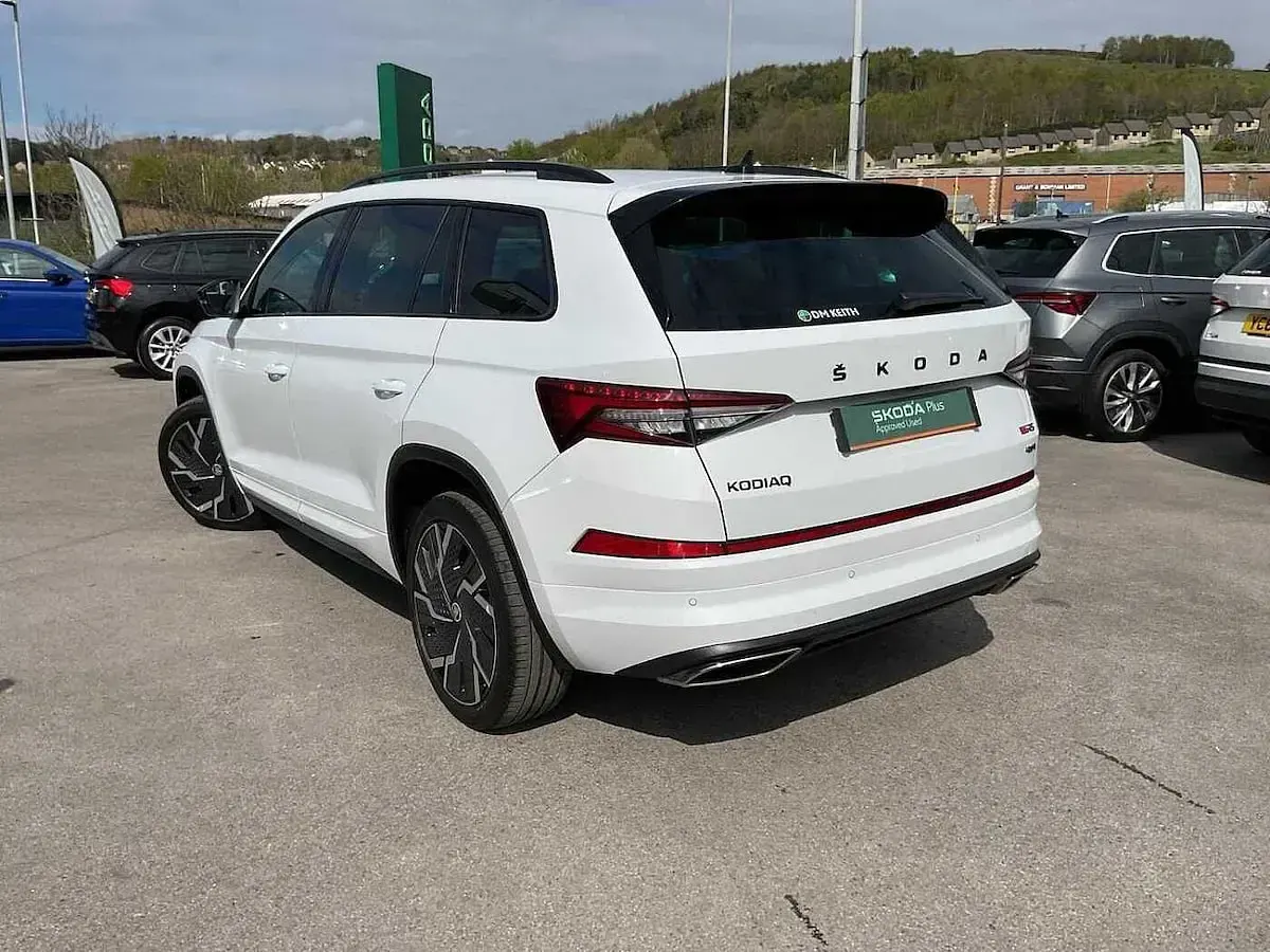 Second-hand Skoda Kodiaq vRS 186 CP (136 kW) 2021 Alb SUV