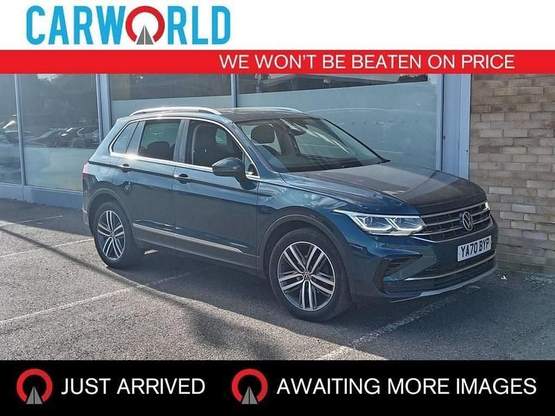 Blue Used 2020 VW Tiguan Elegance SUV | £17,400 (Fair price) - Image 1/3