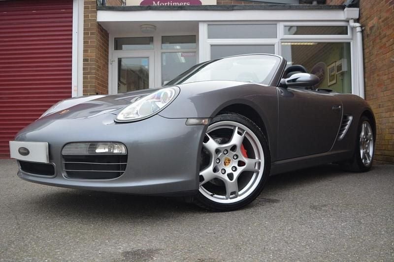 Used Porsche Boxster 2005 Grey Cabriolet