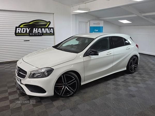 White Used 2016 Mercedes A200 AMG line Hatchback | £9,450 (A bit pricey) - Image 1/3