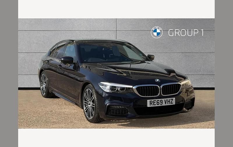 Used BMW 520 M Sport 184 HP (135 kW) 2019 Black Sedan