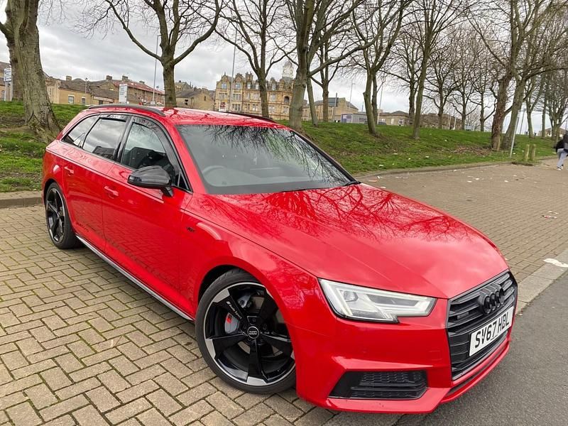 Used Audi A4 Black Edition 2017 Red Estate