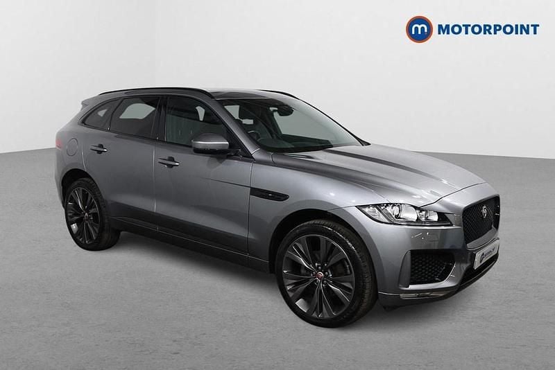 Grey Used 2021 Jaguar F-Pace Chequered Flag SUV | £29,399 (A bit pricey) - Image 1/4