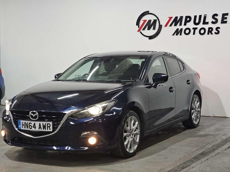 Used Mazda 3 Inclusive 2014 Blue Sedan