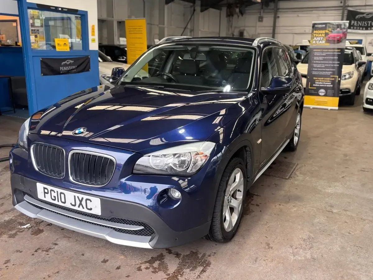 Used BMW X1 Comfort Edition 177 HP (130 kW) 2010 Blue SUV