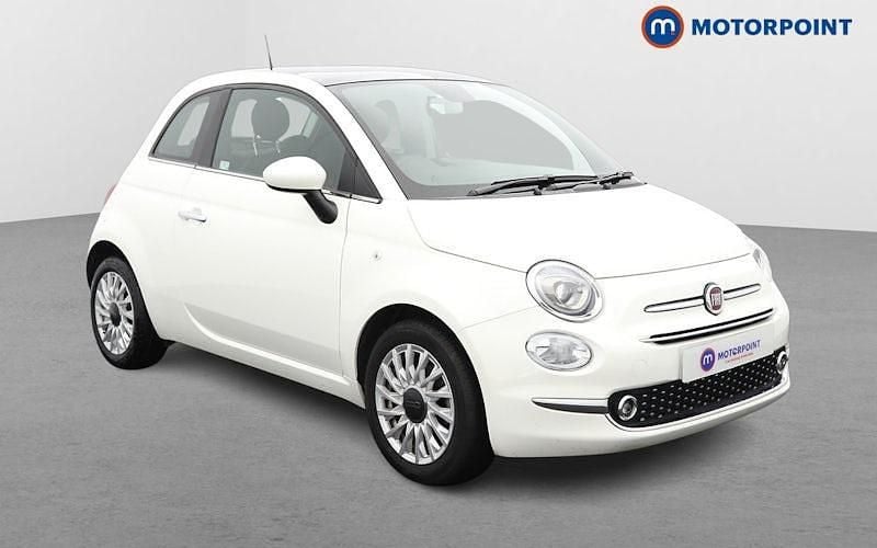 White Used 2023 Fiat 500 Hatchback | £8,799 (Good price) - Image 1/4