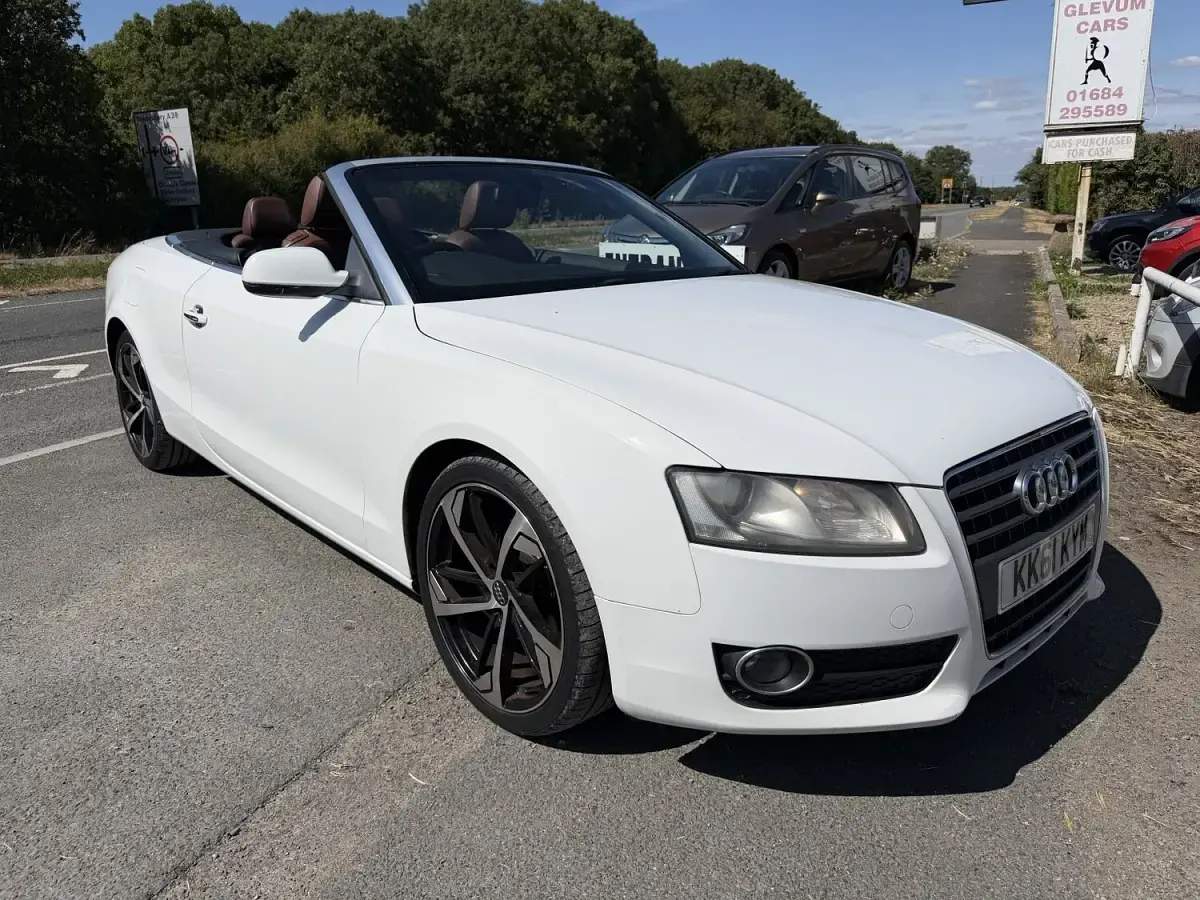 Used Audi A5 Cabriolet 2011 White Cabriolet