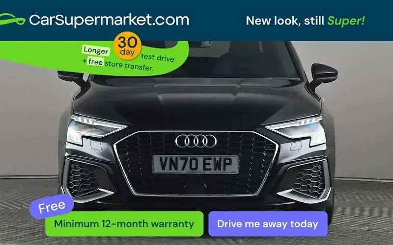 Begagnad Audi A3 S-Line 150 HK (110 kW) 2024 Sedan