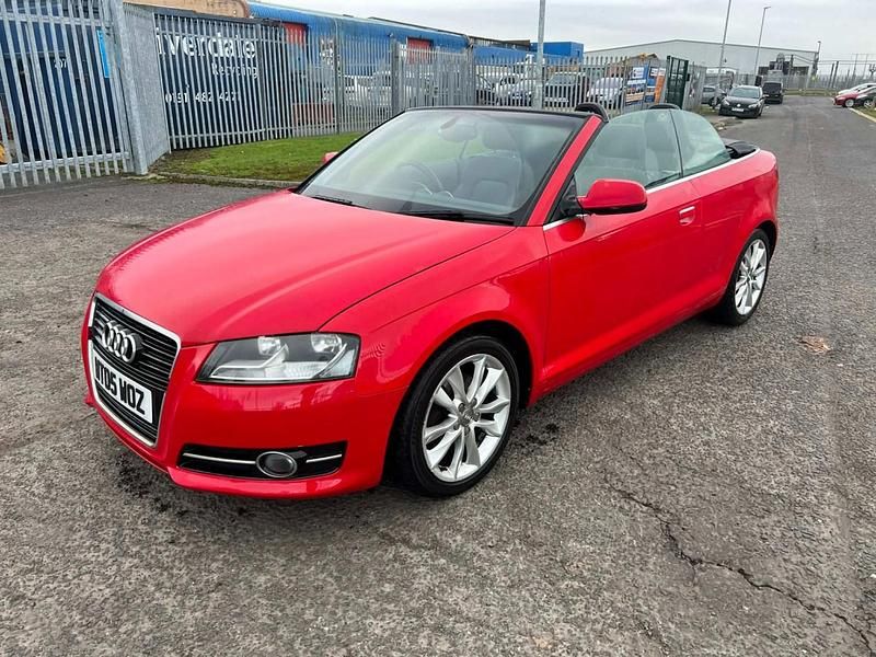 Used Audi A3 Cabriolet Sport 140 HP (102 kW) 2011 Red Cabriolet