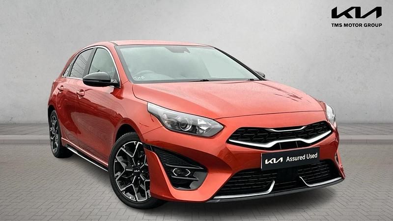 Used Kia Ceed GT-Line 158 HP (116 kW) 2022 Orange Hatchback