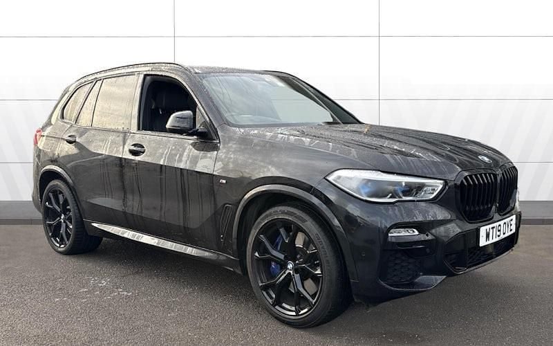 Black Used 2019 BMW X5 M Sport SUV | £33,244 (Good price) - Image 1/2