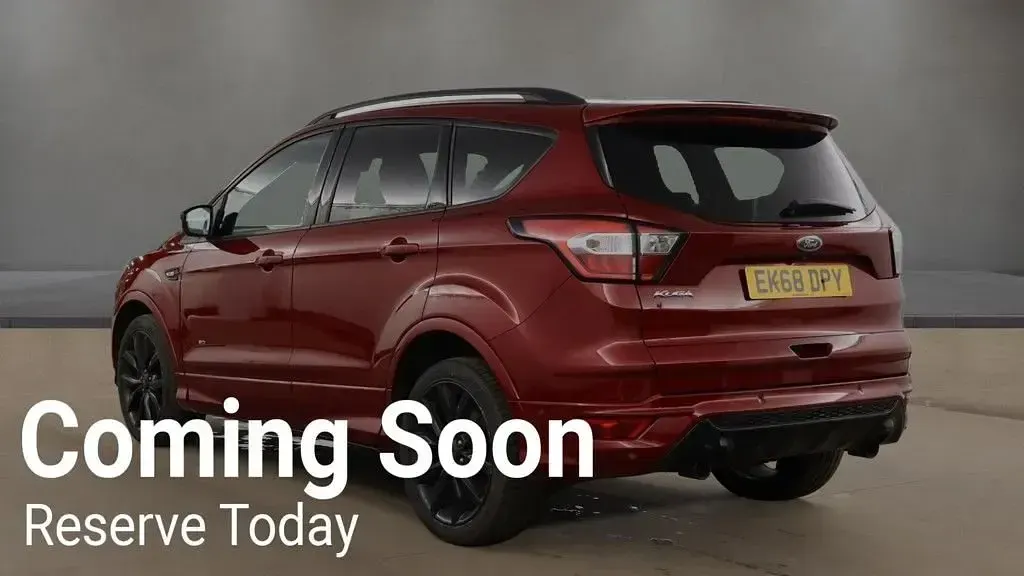 Used Ford Kuga ST-Line X 180 HP (132 kW) 2018 Red SUV