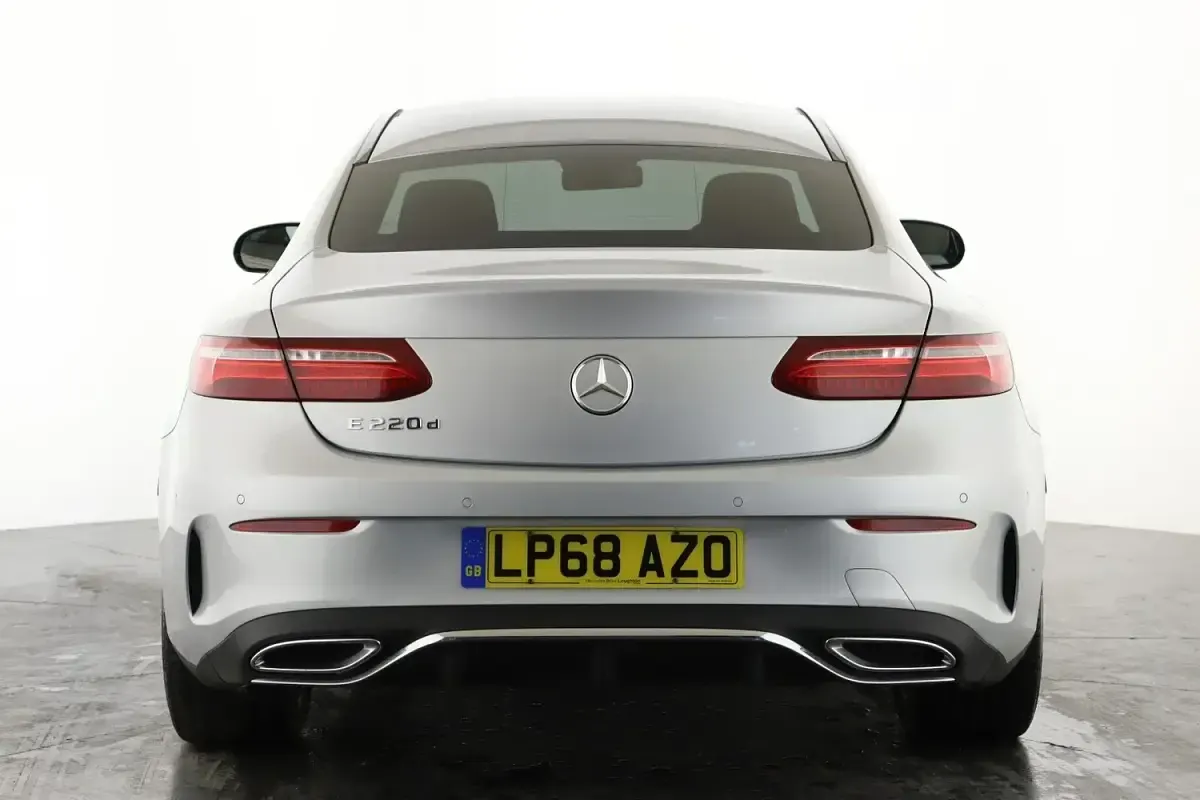Used Mercedes E220 AMG Line Premium 2018 Silver Coupe