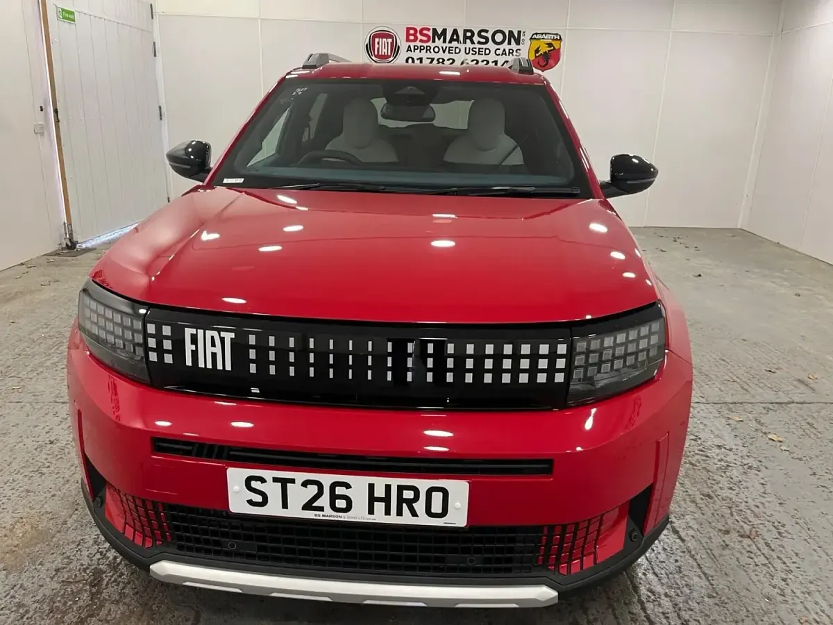 New Fiat Grande Panda La Prima 2026 Red Hatchback