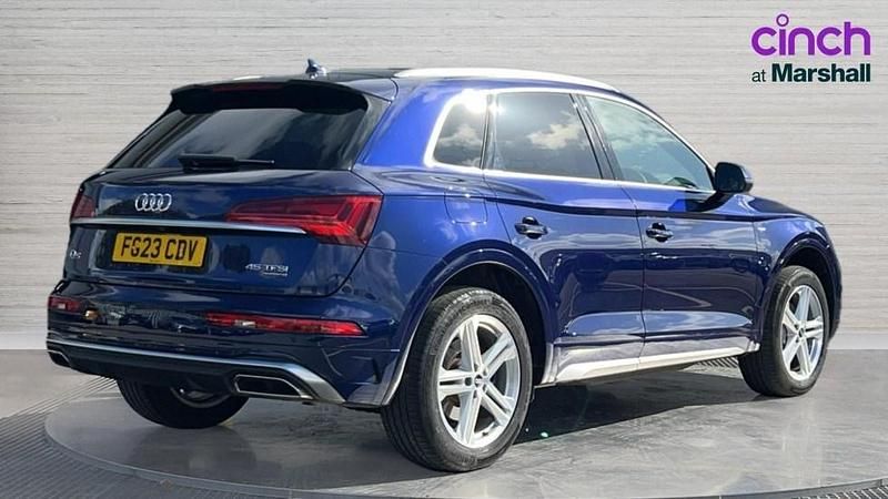 Used Audi Q5 S-Line 265 HP (194 kW) 2023 Blue SUV