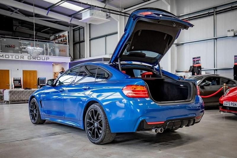 Usado BMW 420 M Sport 190 HP (139 kW) 2016 Azul Coupé