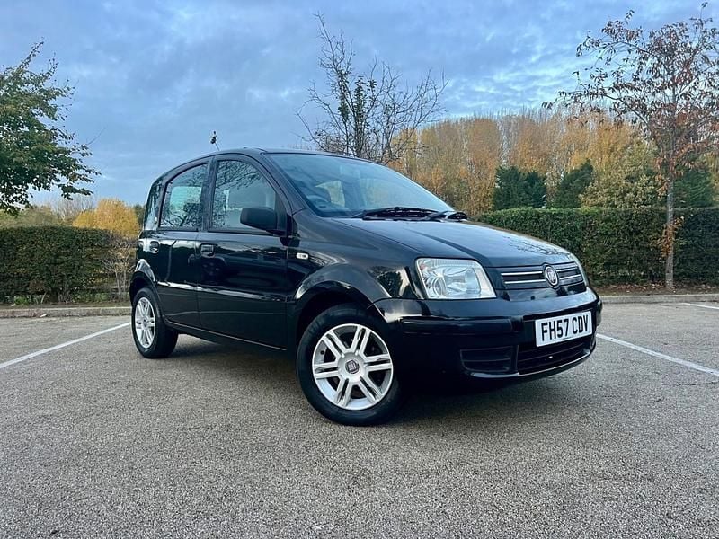 Black Used 2007 Fiat Panda Dynamic Hatchback | £1,650 (Fair price) - Image 1/4