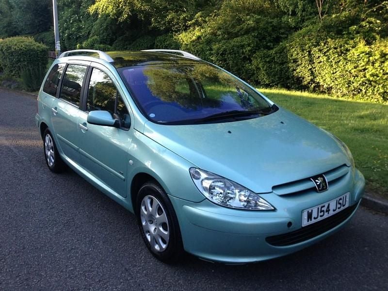Used Peugeot 307 S 110 HP (80 kW) 2004 Green Estate