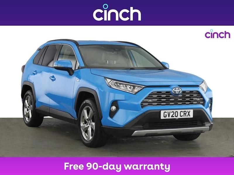 Blue Used 2020 Toyota RAV4 Hybrid Design SUV | £23,299 (Good price) - Image 1/3
